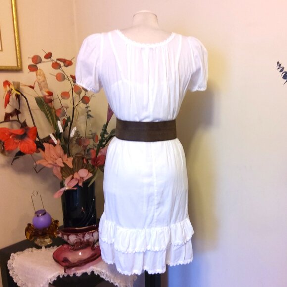 VTG NWOT NOA NOA Vintage Belts Camel Light Brown Genuine Leather Suede Belt - Picture 12 of 13